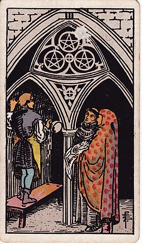 【無料タロット占い】フルデッキのワンオラクルでYes-Noを占う 6 Pentacles03