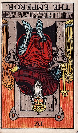 RWS Tarot 04 Emperor R