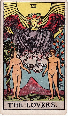 RWS Tarot 06 Lovers