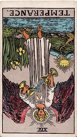 RWS Tarot 14 Temperance R