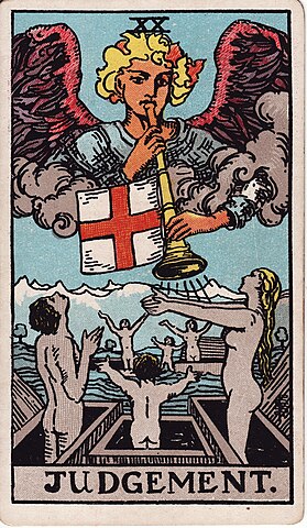 【無料タロット占い】フルデッキのワンオラクルで自由に占う 6 RWS Tarot 20 Judgement